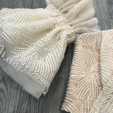 Women Off Shoulder Embroidery Ruffles Flare Sleeve Sexy Short Tops