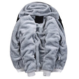 Winter Tracksuits Men Set Thick Fleece Hoodies & Pants Suit