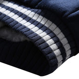 Winter Tracksuits Men Set Thick Fleece Hoodies & Pants Suit