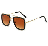 Lentes Tony Stark Kids Sunglasses Alloy Glasses Iron Man Sun Glasses