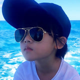 Aviation Sunglasses Kids Goggles Students Pilot Sun Glasses Party Eyewear