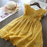 Girl Clothes Kids Dresses For Girls Lace Flower Party Dress