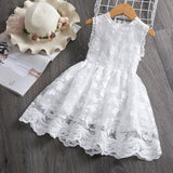 Girl Clothes Kids Dresses For Girls Lace Flower Party Dress