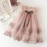 Girl Clothes Kids Dresses For Girls Lace Flower Party Dress