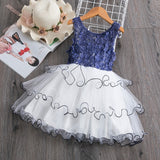 Girl Clothes Kids Dresses For Girls Lace Flower Party Dress