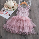 Girl Clothes Kids Dresses For Girls Lace Flower Party Dress