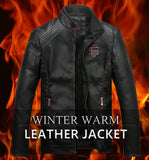 COMLION Faux Leather High Quality Classic Motorcycle Jacket