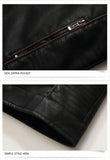 COMLION Faux Leather High Quality Classic Motorcycle Jacket