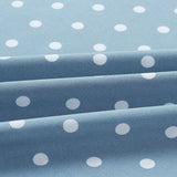 Lossky Polka Dot Print Casual Long Sleeve Mini Dress