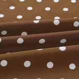 Lossky Polka Dot Print Casual Long Sleeve Mini Dress