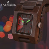 BOBO BIRD 25mm Small Women Watches Wooden Quartz Wrist Watch Best Girlfriend Gifts in wood Box