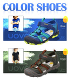 UOVO Summer Boys Sandals Children Sandals Closed Toe Sandals