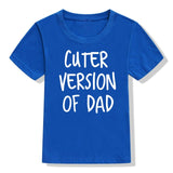 Summer Cuter Version of Dad Letters Printed Toddler Funny T-shirt