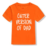 Summer Cuter Version of Dad Letters Printed Toddler Funny T-shirt