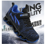 Boys Sports shoes brand fashion sneakers for big kids mesh shoes