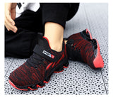Boys Sports shoes brand fashion sneakers for big kids mesh shoes