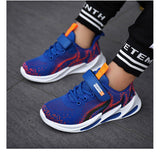 Boys Sports shoes brand fashion sneakers for big kids mesh shoes