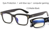 Blue Ray Computer Glasses Men Screen Radiation Blue Light