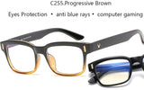 Blue Ray Computer Glasses Men Screen Radiation Blue Light