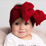 Adjustable Big Bow Headwrap Baby Headband Top Knot Headbands