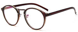 Fashion Transparent round glasses clear frame Women Spectacle myopia glasses
