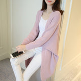 Long Cardigan Women Autumn Bat Sleeve Knitted Plus size Sweater