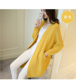 Long Cardigan Women Autumn Bat Sleeve Knitted Plus size Sweater