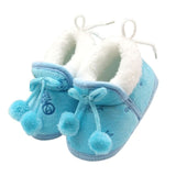 Winter Newborn Baby Girls Boots First Walkers Soft Soled Infan Shoes