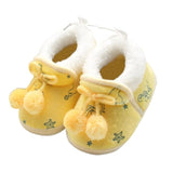 Winter Newborn Baby Girls Boots First Walkers Soft Soled Infan Shoes