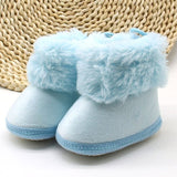 Winter Newborn Baby Girls Boots First Walkers Soft Soled Infan Shoes