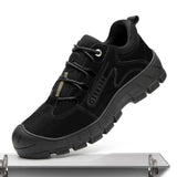 New Safety Shoes For Men Work Safety Boot Steel Toe Puncture-Proof Work Sneakers