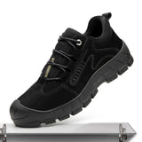 New Safety Shoes For Men Work Safety Boot Steel Toe Puncture-Proof Work Sneakers