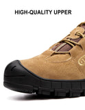 New Safety Shoes For Men Work Safety Boot Steel Toe Puncture-Proof Work Sneakers