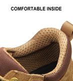 New Safety Shoes For Men Work Safety Boot Steel Toe Puncture-Proof Work Sneakers