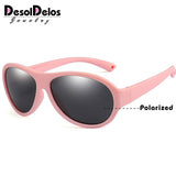 Kids Polarized Sun Glasses PC UV Protection Eyeglasses Eyewear