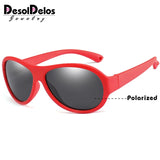 Kids Polarized Sun Glasses PC UV Protection Eyeglasses Eyewear