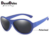 Kids Polarized Sun Glasses PC UV Protection Eyeglasses Eyewear