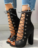 Women Fashion High Heels 10cm Heels Platform Sandals Party Shoes