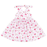 Flofallzique Dress Summer Cute Strawberry V-neck Comfortable Cotton