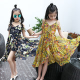 Bohemian Summer Casual Beach Sundress Teenage Kids Teen Clothes