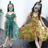 Bohemian Summer Casual Beach Sundress Teenage Kids Teen Clothes