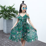 Bohemian Summer Casual Beach Sundress Teenage Kids Teen Clothes