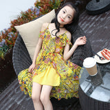 Bohemian Summer Casual Beach Sundress Teenage Kids Teen Clothes