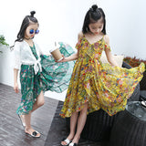Bohemian Summer Casual Beach Sundress Teenage Kids Teen Clothes