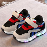 Children's Led Shoes Lighted Sneakers Glowing Shoes with Luminous Sole