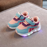 Children's Led Shoes Lighted Sneakers Glowing Shoes with Luminous Sole