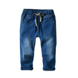 Kid Boy Clothes Set Cool 2PCS Blue Shirt+ Jean Pant Suit Outfit