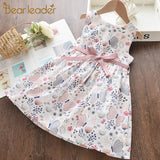 Summer Kid Dress Floral Sweet Party Suits Butterfly Costume Clothing