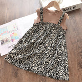 Summer Kid Dress Floral Sweet Party Suits Butterfly Costume Clothing