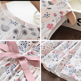 Summer Kid Dress Floral Sweet Party Suits Butterfly Costume Clothing